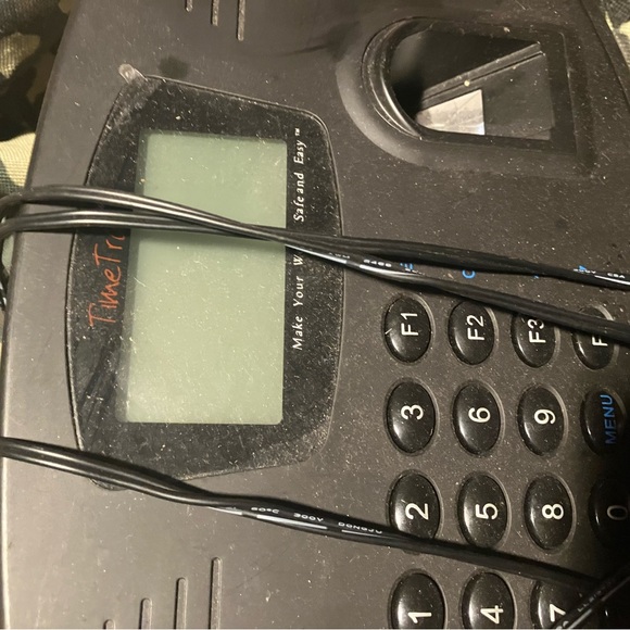 Fingerprint time attendance time trak employee login payroll machine new unboxed - Picture 3 of 12